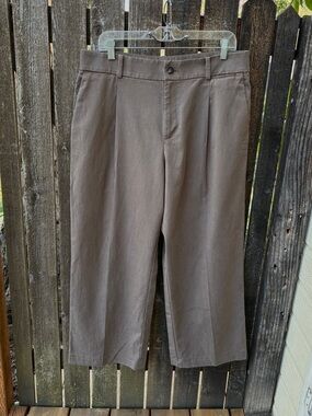 Everlane Wm’s The Wide-Leg Trouser In Buttersmooth NWOT In Deep Taupe Sz 12R